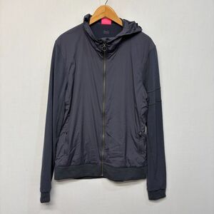 Rapha Men Full Zip Hooded Windbreaker Cycling Jacket Top Size Medium D030 -30